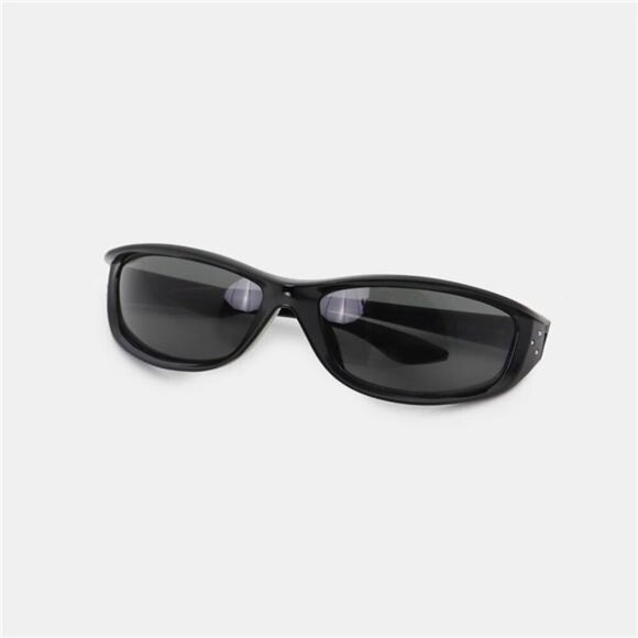 Polycarbonate Frame Rectangle Sunglasses - Picture 1 of 12
